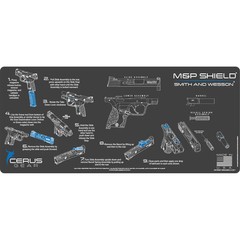 SMITH & WESSON M&P SHIELD Instructional Jumbo 12″ X 27″ Gun Mat