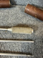 Rifle Cleaning Rod Stock Outers Lab Vintage Duraluminum