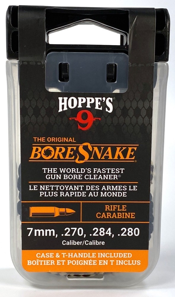 HOPPE’S BORESNAKE DEN 7mm & .270, .284, .280 caliber Rifle Cleaning Kit 24014D