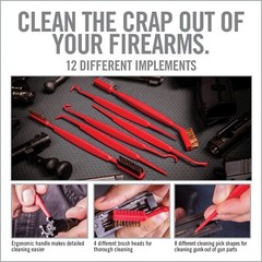 Real Avid Accu-grip Picks & Brushes for Gun Cleaning