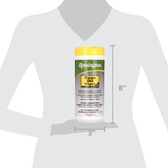 Remington Arms Accessories Rem Oil Pop-Up Gun Cleaning Wipes 7″x8″