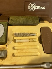 Outers Deluxe All Caliber Pistol Cleaning Kit With, Rod Vintage