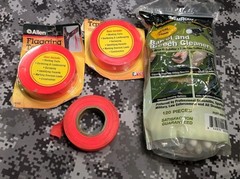 RAMRODZ .40 CAL 10MM BARREL BREECH CLEANERS LOW LENT & BLAZE FLAGGING TAPE LOT