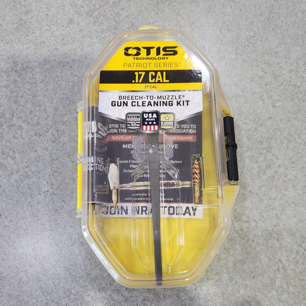 Otis Patriot Series Rifle Cleaning Kit .17 CAL Breech-to-Muzzle