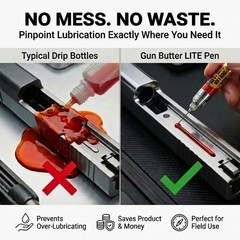 Pen Oiler 1/4 fl oz – All-Purpose Gun Lubricant & Cleaner | Gun Oil for Bores…
