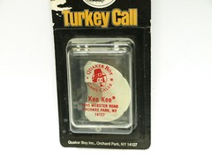 Vintage Quaker Boy Turkey Call Kee Kee Small Frame NEW 11102