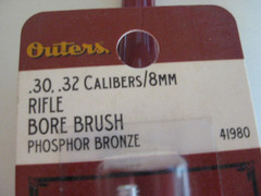 Outers 41980 Gun Bore cleaning brush .30 , .32 Cal & 8mm