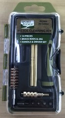 Sport Ridge Pistol Cleaning Kit .45 cal 14 Pieces Brass Rods & Jags