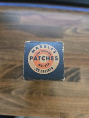VTG MARBLES Gun Cleaning Patches Moosehead logo (full box)