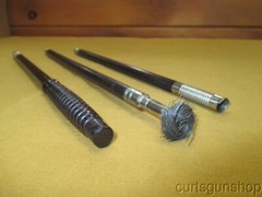 Vintage Wooden Shotgun Three Piece Cleaning Rod High Quality