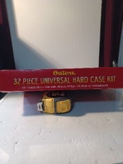 Outers 32 Piece Gun Cleaner Universal Hard Case Kit. Tools Cleaning Guns 70072