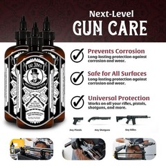 8oz All-in-One Gun Cleaning Oil and Lubricant Bore Cleaner Solution CLP Gun