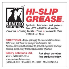 Sentry Solutions Hi-Slip Synthetic Gun Grease 56ml Jar – USA