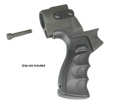 Aluminum Adapter for Mossberg 500 590 Stock Top & both side Swivel Port & Screw