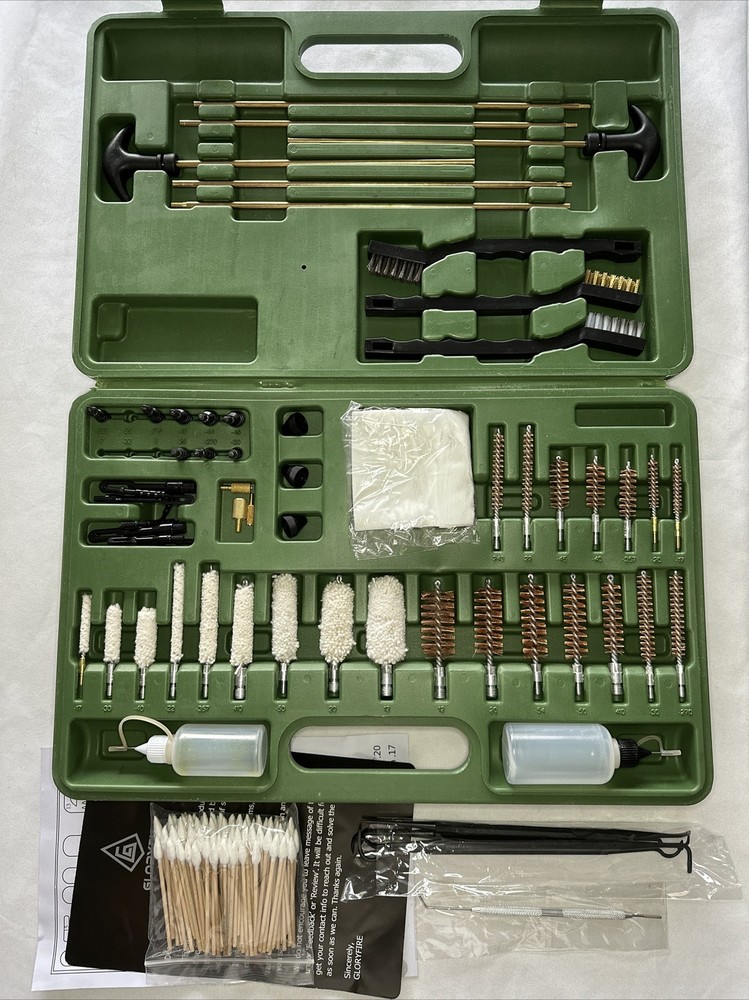 GLORYFIRE Universal Gun Cleaning Kit with Extras – New