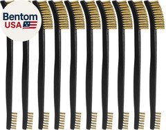 Gun Cleaning Brush, 10 Pcs All Purpose Gun Brushes, 7 Inch Double-Ended Jewelry