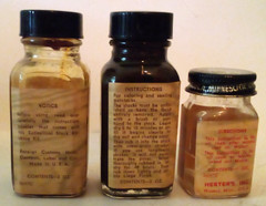 VTG HERTER’S GUNSTOCK FINISHING KIT NO. 12 SATINSILICOL FRENCH RED LIQUID Aa