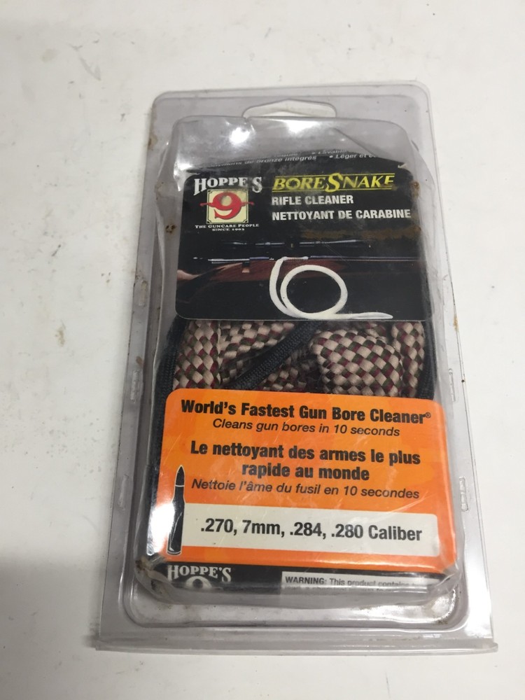 NEW Hoppe’s Bore Snake Rifle Gun Cleaner for .270, 7mm, .284, .280 Caliber