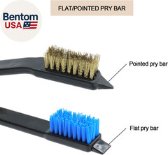Gun Cleaning Brushes Picks Kit Set Brass Copper Steel Nylon Stainless Steel Ploy