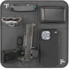Tactical Formulary EDC DumpTray, Gray, DT-12×12-GRY Bench Mat