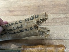 Marble #9728 Jointed Rifle Rod 36”Long For .28 cal & up – With Bag