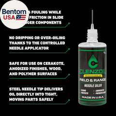 Field & Range Gun Cleaner Lubricant Protectant [CLP] Needle Oiler | Gun Cleaner