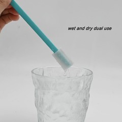 Kevinrooty 100x Disposable Crevice Cleaning Brush Tool Kit Toilet Seat Cleaner
