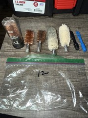 Gun Cleaning Brushes Mops Lube Cleaner .22 .30 .357 .45 .38 .243 .270 Shotgun