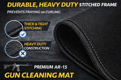 AR-15 Rifle Cleaning Kit w/ Silicone Cleaning Mat – .223 / 5.56 Cleaning Kit 🔥