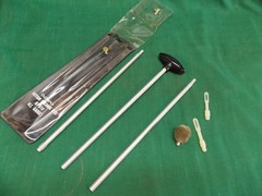 Vintage OUTER’S BP 610 shotgun cleaning rod and tips in plastic pouch All gauges