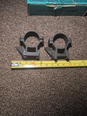 Vintage STEYR Mannlicher Homeguard CG80 SET Old STYLE 1 in Rings Bases Austria