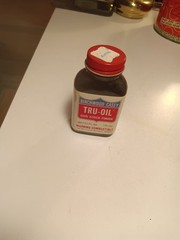 Vintage Birchwood Casey True Oil Gunstock Finish Bottle