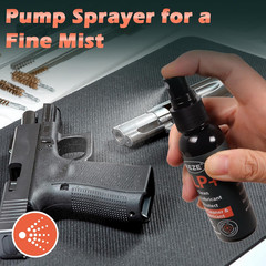 Gun Oil CLP Gun Cleaner Lubricant Kit – 2 Oz. Fine Mist Pump Sprayer & 1 Oz. Nee