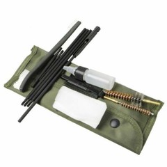10 Pcs .22 22LR .223 556 Rifle Gun Cleaning Kit Nylon Brush Cleaner with Pouch