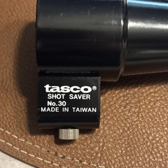 Vintage Tasco Shot Saver #30/35E Bore Sight Collimator Set With Box