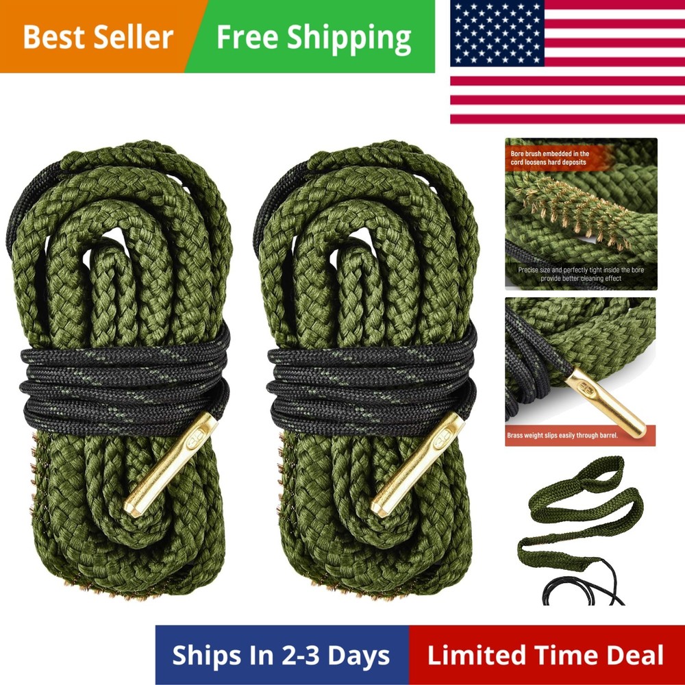 Bore Cleaner, Bore Cleaning Kit for .223 5.56mm/.22/9mm/.380/12 GA/.30/.308/….