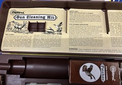*** Vintage Outers Shotgun Cleaning Kit # P-478 16 Gauge Sportsman Engraved Kit
