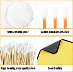 267 Pcs Card Care Clean Kit,Trading Card Cleaning Kit with Fixing Jig and EVA