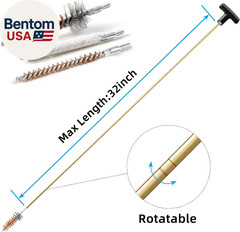 Universal Gun Cleaning Kit for .22 .223Cal 5.56Mm .22LR Rifle Pistol, Bore Chamb