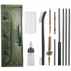 Military Style Rifle Cleaning Kit – Army OD Green – .223 and 5.56 Calibers