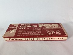 Outers 477 .30 Cal Rifle Cleaning Kit w Box & Papers 1960s