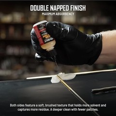 100% Cotton Gun Cleaning Patches – Lint-Free, Double-Napped, Absorbent Flannel –