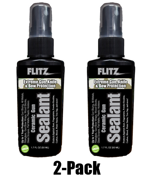 FLITZ Gun, Bow & Knife Ceramic Sealant 1.7oz /50ml 2 Pack GS12902 (SEE VIDEO)