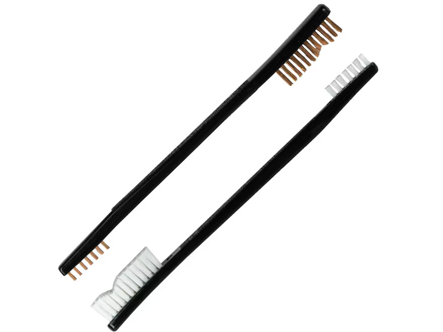 KleenBore Double End Nylon and Bronze Gun Cleaning Brush Set