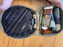 Complete Otis 5.56mm Rifle Cleaning Kit Cage code USMC Issued