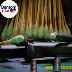 Field & Range Bore Stix | Pre-Saturated Gun Cleaning Cotton Swabs | Caliber Spec