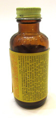 Old Empty Vintage Hoppes No 9 Nitro Powder Solvent Bore Cleaner 4″ Brown Bottle