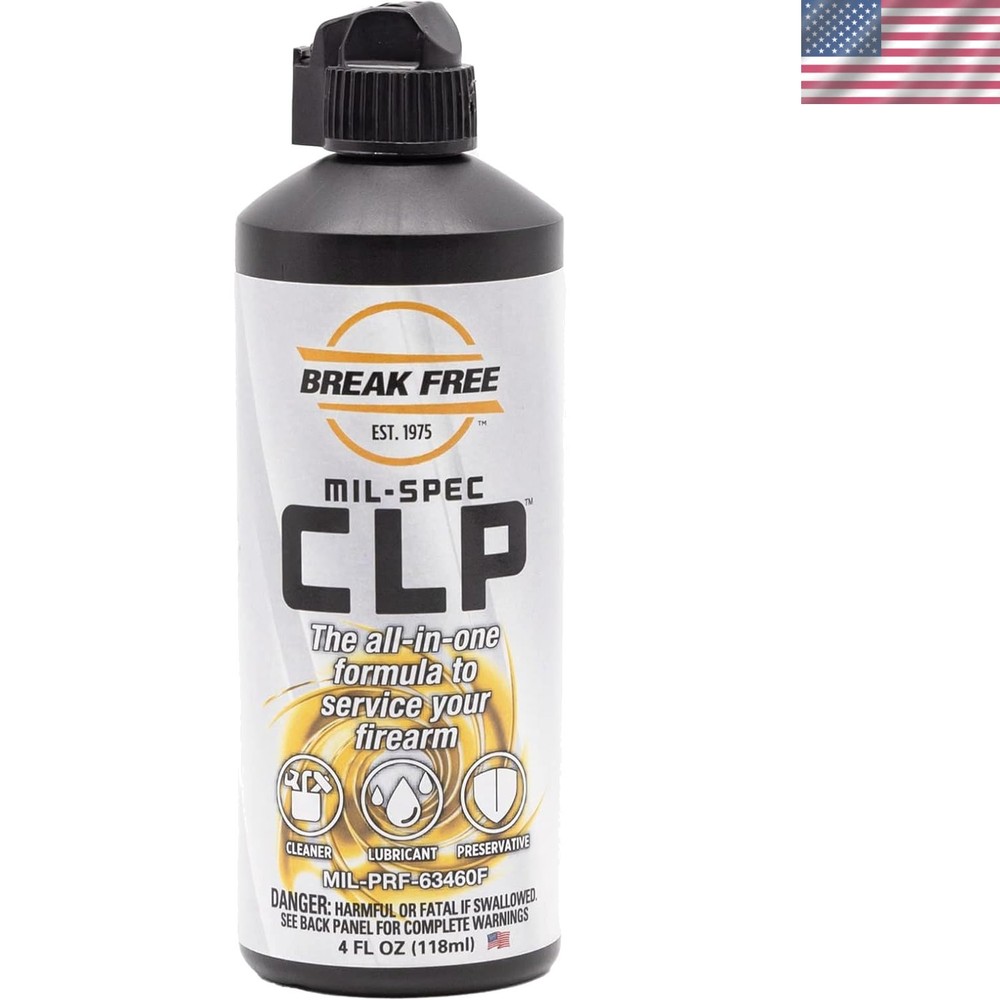 All-in-One 4oz CLP Cleaner & Lubricant for Firearms – Trusted by Professionals