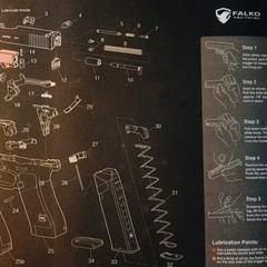 FALKO TACTICAL GLOCK GEN5 GUNSMITH WORK MAT