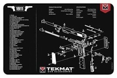 TEKMAT ARMORERS BENCH MAT 11″X17″ 1911 PISTOL